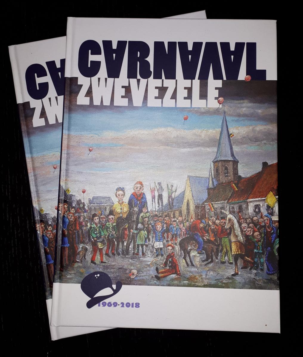 Boek 50 jaar Carnaval Zwevezele - Jacky Verhoye